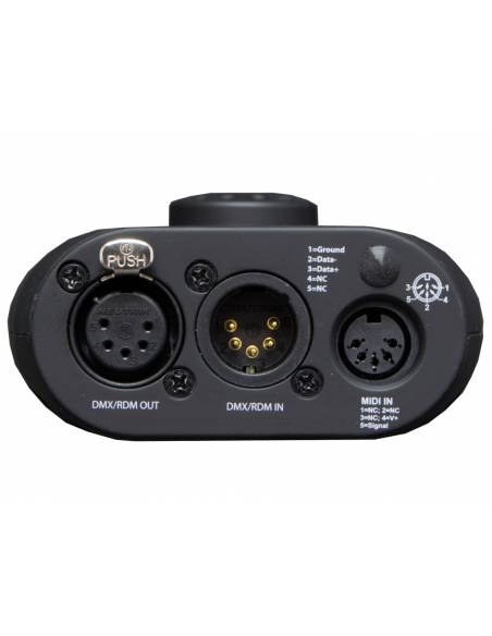 WORK Pro DRA 512 Analizador DMX, RDM y MIDI