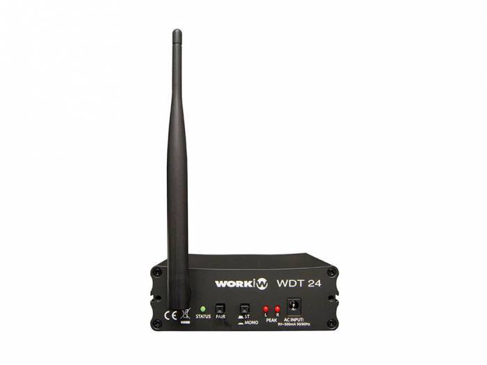WORK Pro WDT 24 Transmisor inalámbrico de audio estéreo