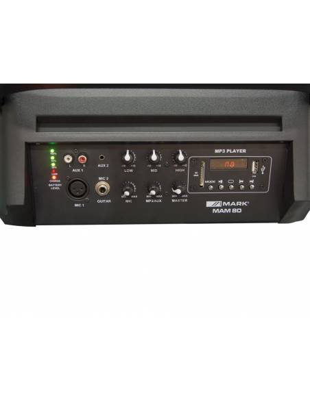 MARK MAM 80 Sistema audio portátil amplificado