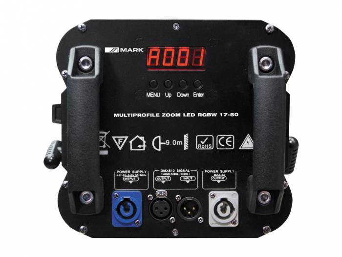 MARK MULTIPROFILE ZOOM LED RGBW 17-50 Proyector tipo recorte