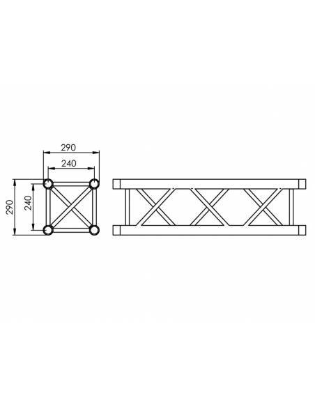 FANTEK EC 29 E Truss cuadrado. SERIE E - 4