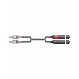 CHORD CABLE RCA-XLR MACHO de 3 metros - 1 2