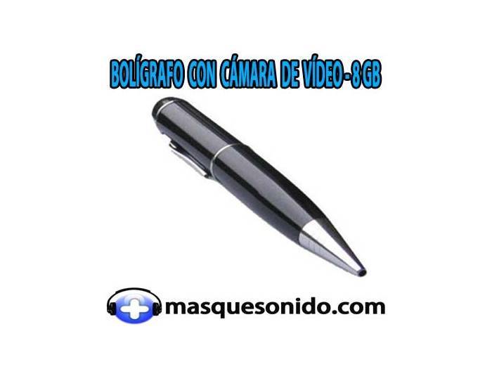 BOLÍGRAFO CON CÁMARA DE VÍDEO - 8GB - 1