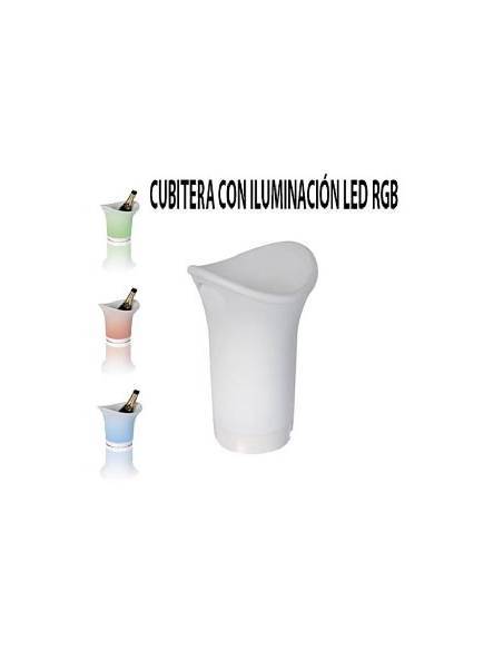 CUBITERA CON ILUMINACIÓN LED RGB