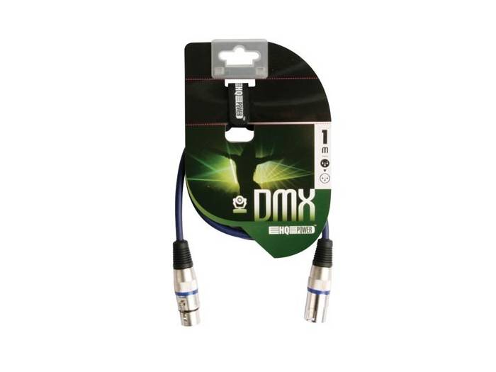Cable  de iluminacion 1 Metro  DMX - HQ POWER