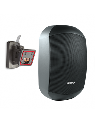 Biamp Apart MASK4C Pareja de Altavoces 2 vías, 4.25″ con soporte ClickMount