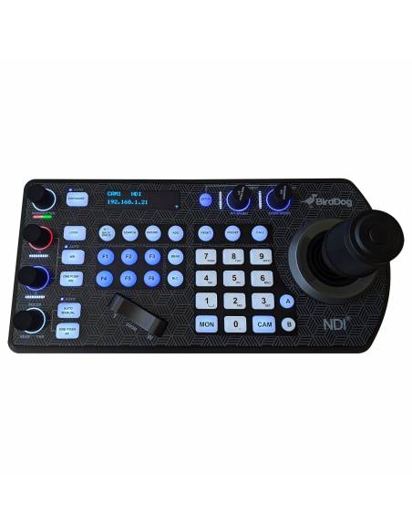 BIRDDOG 
BD-PTZKEY
  
    
      
        
      
    
  
                  El teclado PTZ BirdDog es un teclado PTZ co
