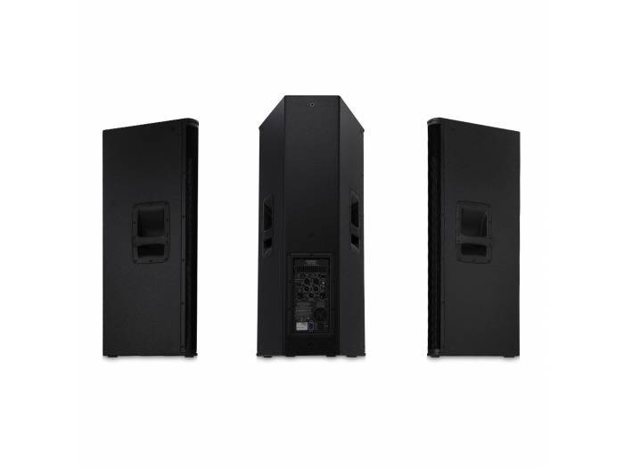 QSC 
KW153
  
    
      
        
      
    
  
                  Altavoz PA móvil auto-amplificado 1000W 15" + 6,5" 