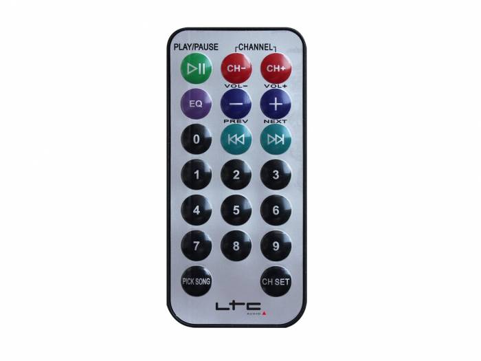 LTC MFA1200USB BT BL Negro - Amplificador Karaoke Bluetooth 2X50W - 4