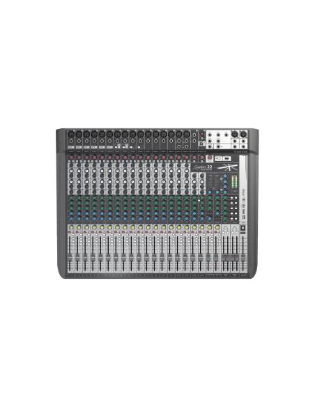 SOUNDCRAFT 
SIGNATURE 22MTK
  
    
      
        
      
    
  
                  Mesa de Mezcla Analógica 22 canale