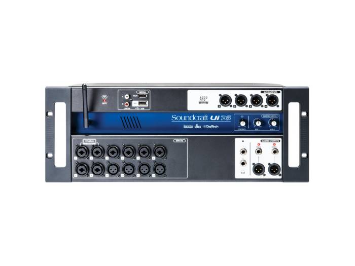 SOUNDCRAFT 
Ui-16
  
    
      
        
      
    
  
                  Sistema compacto de Mezcla Digital 16 entrad