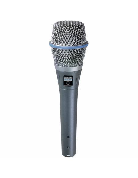 SHURE 
BETA87A
  
    
      
        
      
    
  
                  Micrófono de Condensador Vocal