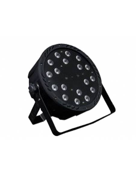 AMS FOCO PAR 62 + LASER - 18 leds 1w + Laser Rojo 100 mw y Laser Verde 30 mw - 3