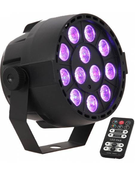 Ibiza Light Par Mini RGB3 - Foco par mini de 12 leds de 3w - 1