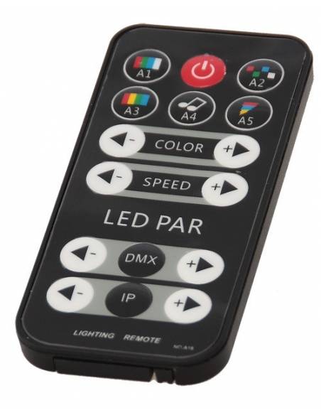 Ibiza Light Par Mini RGB3 - Foco par mini de 12 leds de 3w - 4