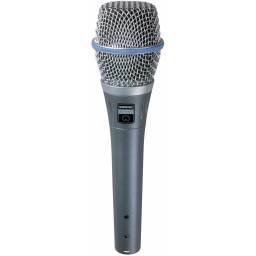SHURE 
BETA87C
  
    
      
        
      
    
  
                  Micrófono de Condensador Vocal