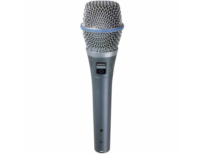 SHURE   BETA87C                                                                  Micrófono de Condensador Vocal