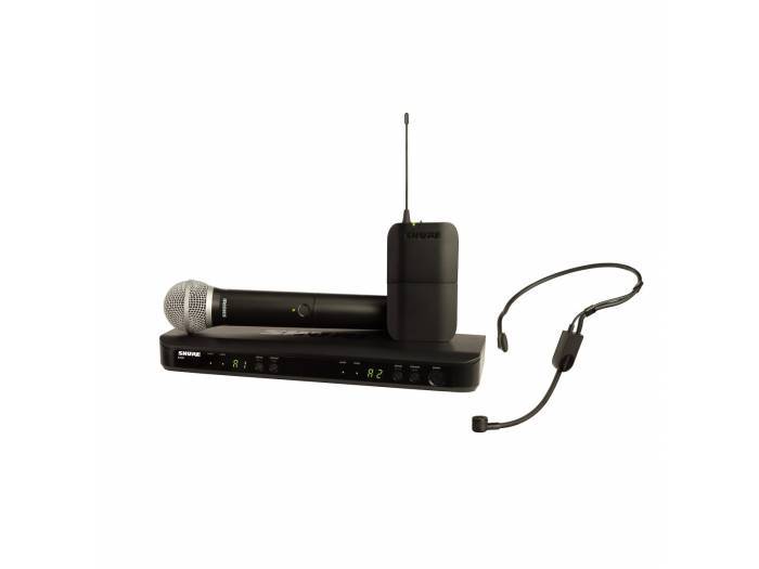 SHURE   BLX1288E/P31 K3E                                                                  Combo inalámbrico PG58 y PGA31 Diadema