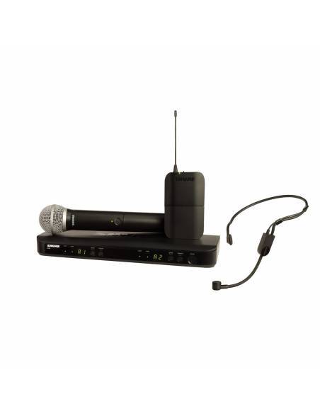 SHURE 
BLX1288E/P31 K3E
  
    
      
        
      
    
  
                  Combo inalámbrico PG58 y PGA31 Diadema