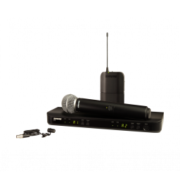 SHURE 
BLX1288E/W85 H8E
  
    
      
        
      
    
  
                  Combo inalámbrico SM58 y WL185 Lavalie
