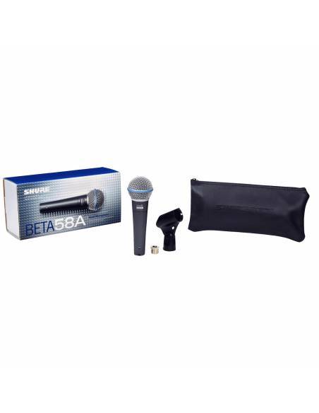 SHURE 
BETA 58A
  
    
      
        
      
    
  
                  Micrófono Dinámico Vocal con cápsula de Neodim