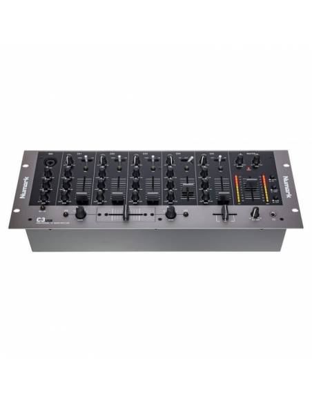 Numark C3 USB Mezclador 5 Canales Dj Rack 19" - 4