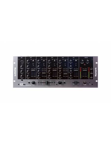 Numark C3 USB Mezclador 5 Canales Dj Rack 19"