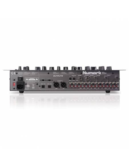 Numark C3 USB Mezclador 5 Canales Dj Rack 19" - 6