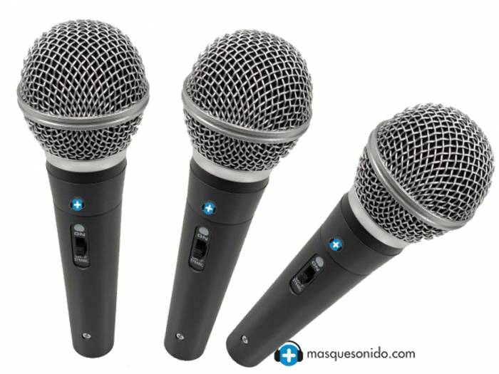 Seven Pack 3 microfonos Vocalista - 2