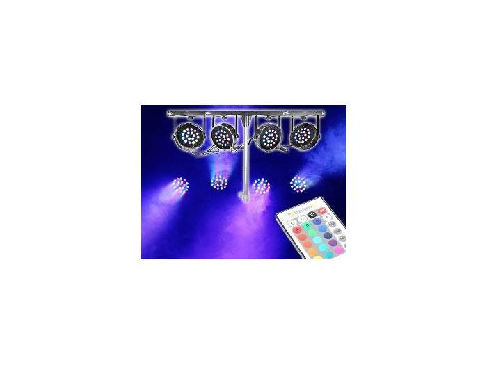 Beamz PARBAR 4 Vias 18x 1W RGB LEDs DMX 