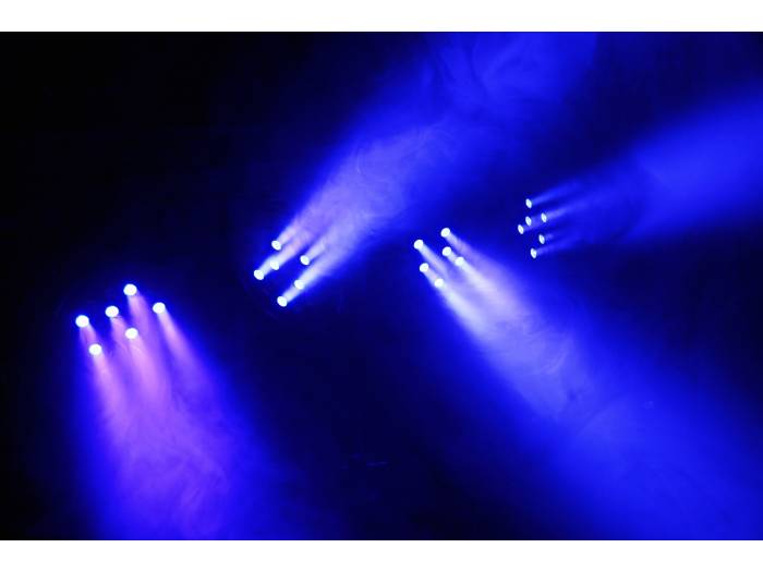 Beamz PARBAR 4 Vias 18x 1W RGB LEDs DMX 