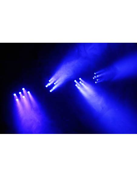 Beamz PARBAR 4 Vias 18x 1W RGB LEDs DMX 