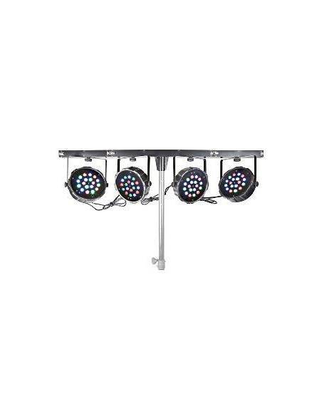 Beamz PARBAR 4 Vias 18x 1W RGB LEDs DMX 