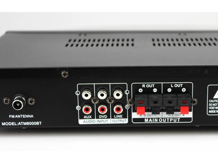 LTC ATM6000 BT Amplificador Karaoke Bluetooth SD USB 2x50w - 9