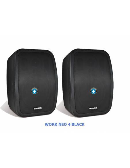 WORK Pro NEO 4 Pareja de Altavoces Instalacion 4 pulgadas color Negro - 2