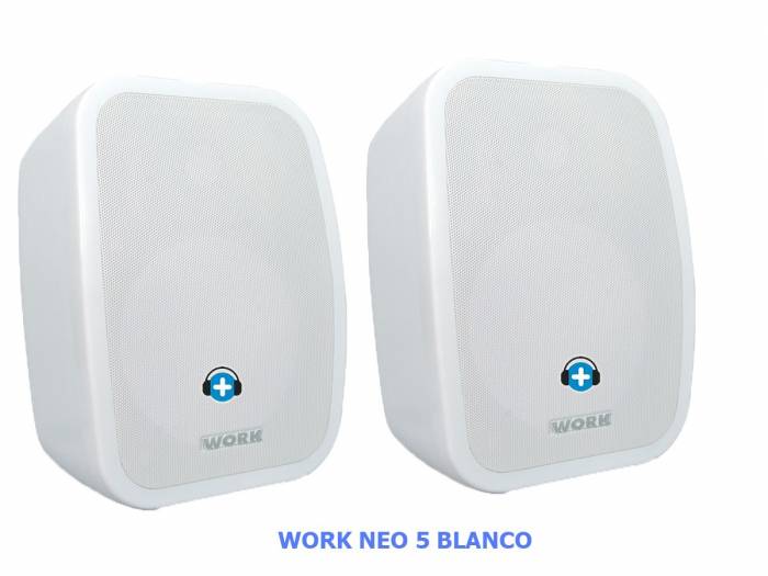 WORK Pro NEO 5 Pareja de Altavoces Instalacion 5 pulgadas color Blanco - 2