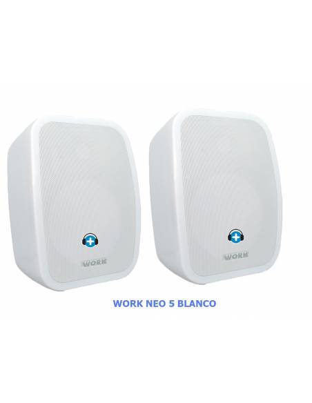 WORK Pro NEO 5 Pareja de Altavoces Instalacion 5 pulgadas color Blanco - 2