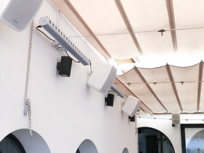 WORK Pro NEO 5 IP Pareja de altavoces Instalación Color Negro IP65 Exterior - 6