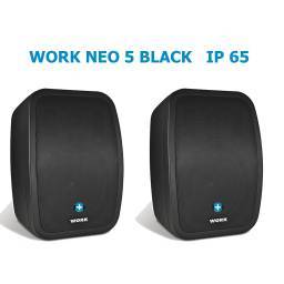 WORK Pro NEO 5 IP Pareja de altavoces Instalación Color Negro IP65 Exterior 2