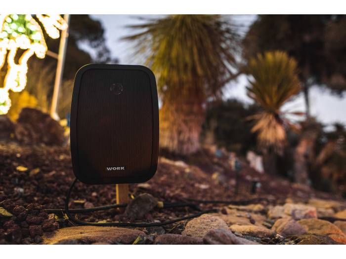 WORK Pro NEO 5 IP Pareja de altavoces Instalación Color Negro IP65 Exterior - 11