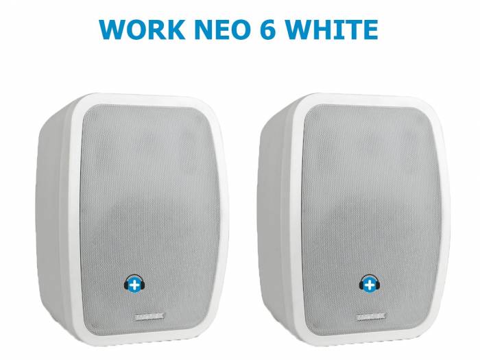 WORK Pro NEO 6 Pareja de altavoces Instalación Color Blanco - 2