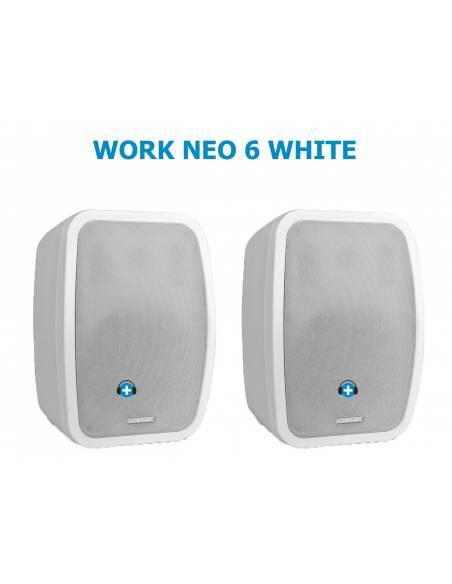 WORK Pro NEO 6 Pareja de altavoces Instalación Color Blanco - 2