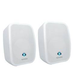 WORK Pro NEO 5A ES  Pareja Altavoces Blancas (activa + pasiva) 2 x 25 W.