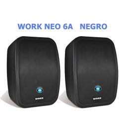 WORK Pro NEO 6A Pareja cajas acústicas Black (activa + pasiva) 2 x 30 W. 2
