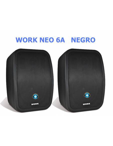 WORK Pro NEO 6A Pareja cajas acústicas Black (activa + pasiva) 2 x 30 W. - 2
