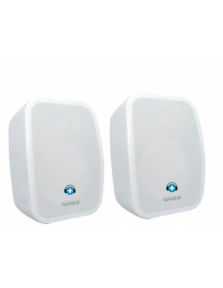 WORK Pro NEO 6A Pareja cajas acústicas White (activa + pasiva) 2 x 30 W.