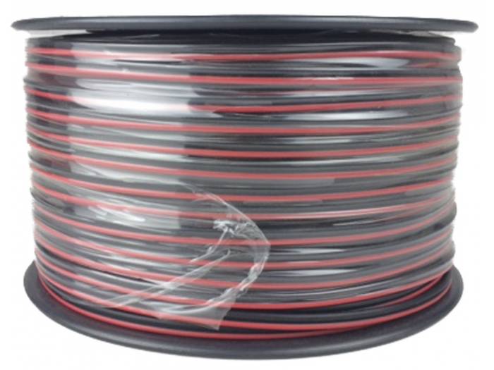 LTC - Cable Altavoz CCA - 2 X 0.75MM² - ROJO/NEGRO - BOBINA: 100M