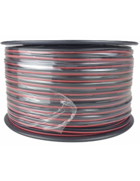 LTC - Cable Altavoz CCA - 2 X 0.75MM² - ROJO/NEGRO - BOBINA: 100M