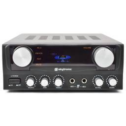 Skytronic AV415 Amplificador Karaoke con Display Negro  - 1