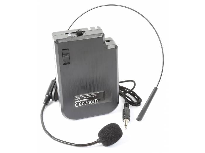 Fenton FPS15 Sistema portatil de sonido 15" BT/MP3/USB/SD/VHF/LED